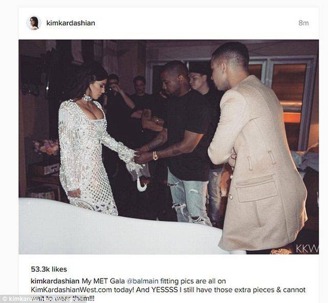 O mój Boże! To w TEJ kreacji Kim Kardashian miała iść na galę MET!