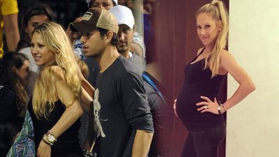 Anna Kournikova jest W CIĄŻY? Ponad dwa lata temu ona i Enrique Iglesias zostali rodzicami bliźniaków