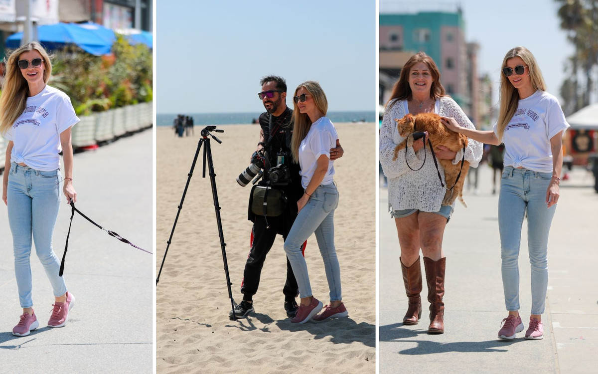 Joanna Krupa zauważona w Los Angeles. Humor dopisuje po tym, jak mąż złożył pozew o rozwód