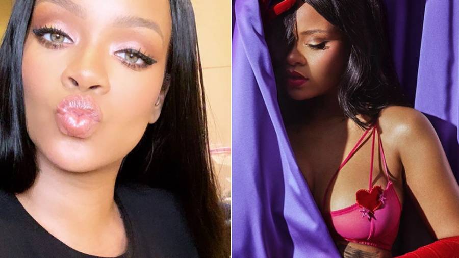 Rihanna reklamuje bieliznę