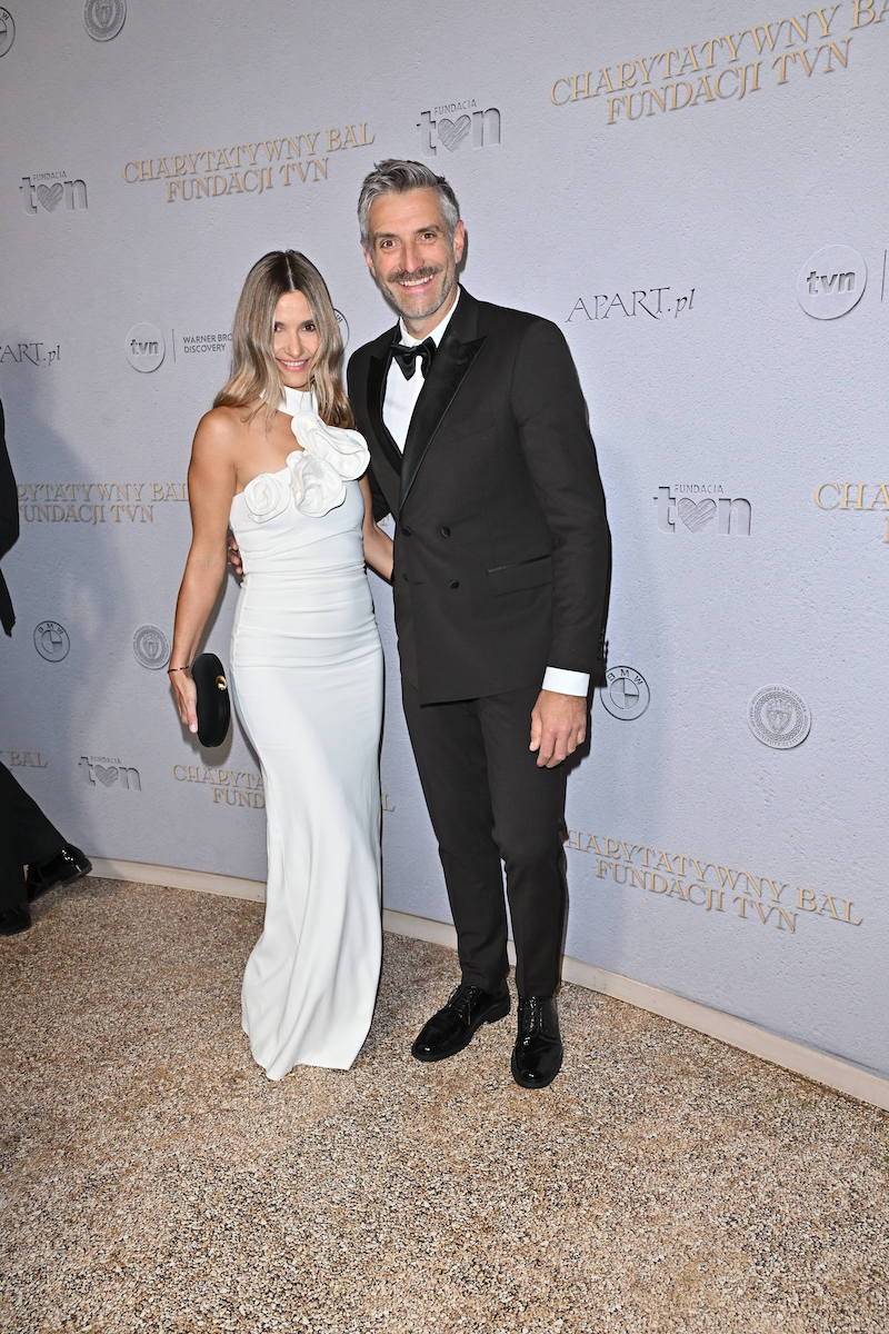 Joanna Koroniewska i Maciej Dowbor - Bal Fundacji TVN, fot.: KAPiF