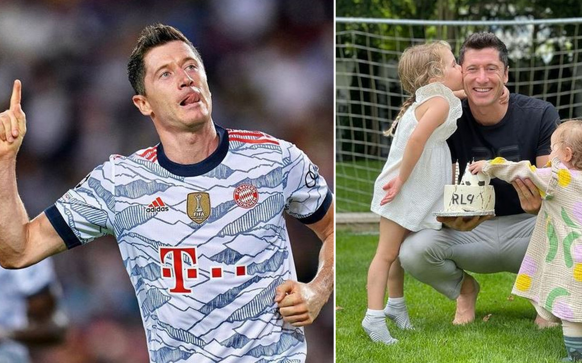 Robert Lewandowski w wywiadzie o córkach. Zdradził, że zachowują się zupełnie inaczej