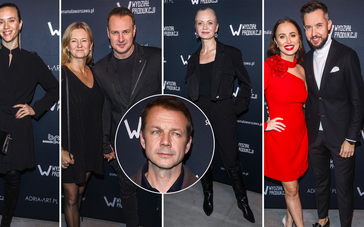 Gwiazdy na premierze sztuki. Paweł Małaszyński z żoną, Olga Borys, Artur Barciś, Piotr Zelt…