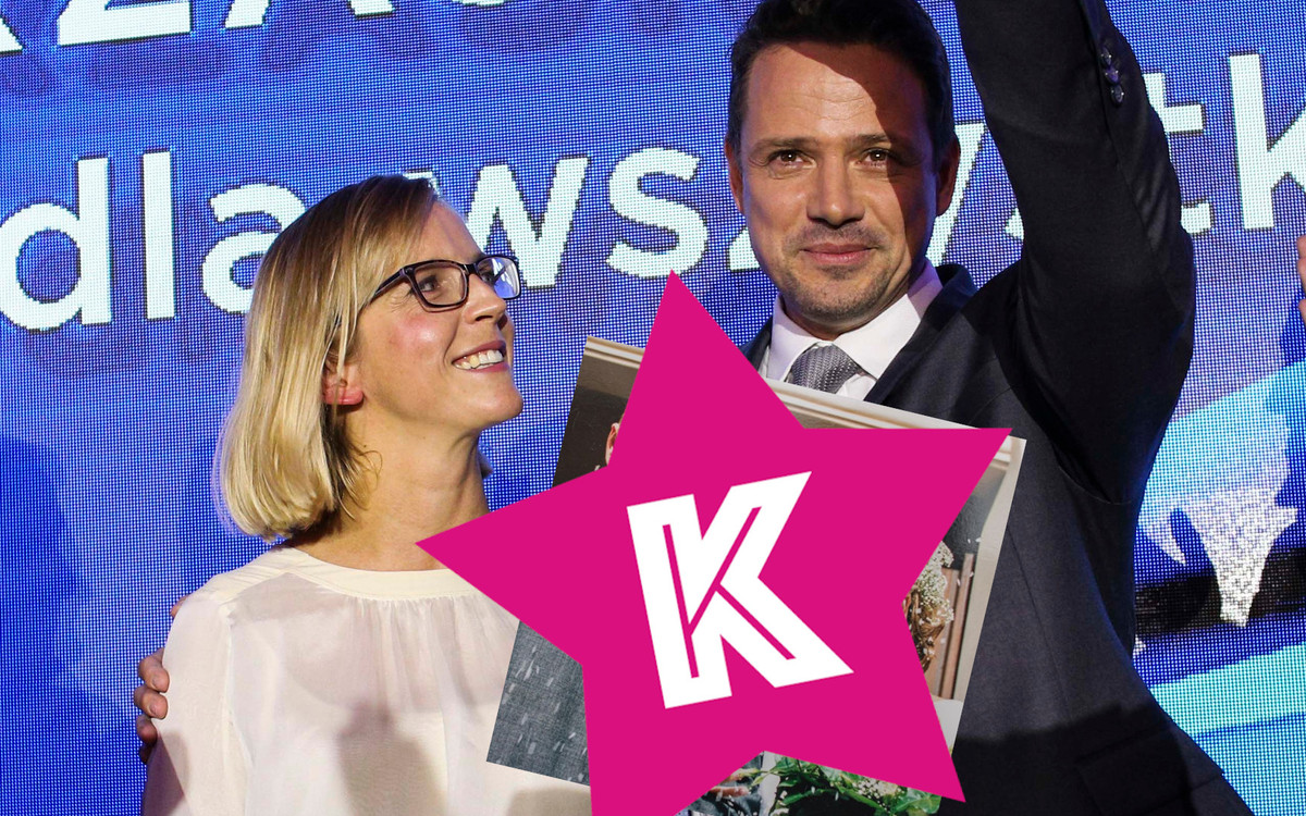 Trzaskowscy świętują 18. rocznicę ślubu. Para pokazała zdjęcia, na których widać suknię ślubną