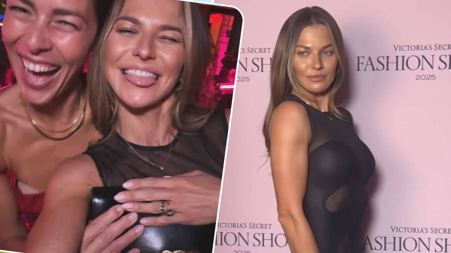 Anna Lewandowska olśniła Nowy Jork! Jej kreacja na evencie Victoria's Secret zachwyca