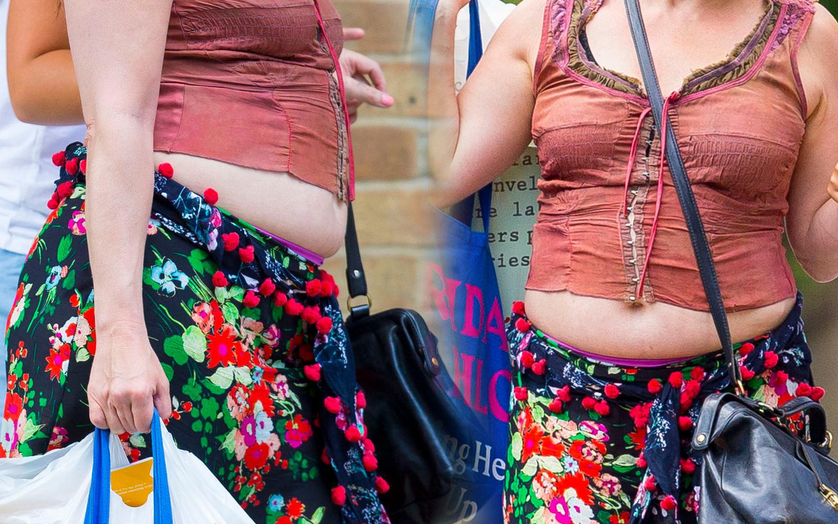 Tylko ONA mogła się pojawić na ulicy w takiej stylówce (ZDJĘCIA)