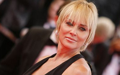 Prześwietlenie mózgu Sharon Stone