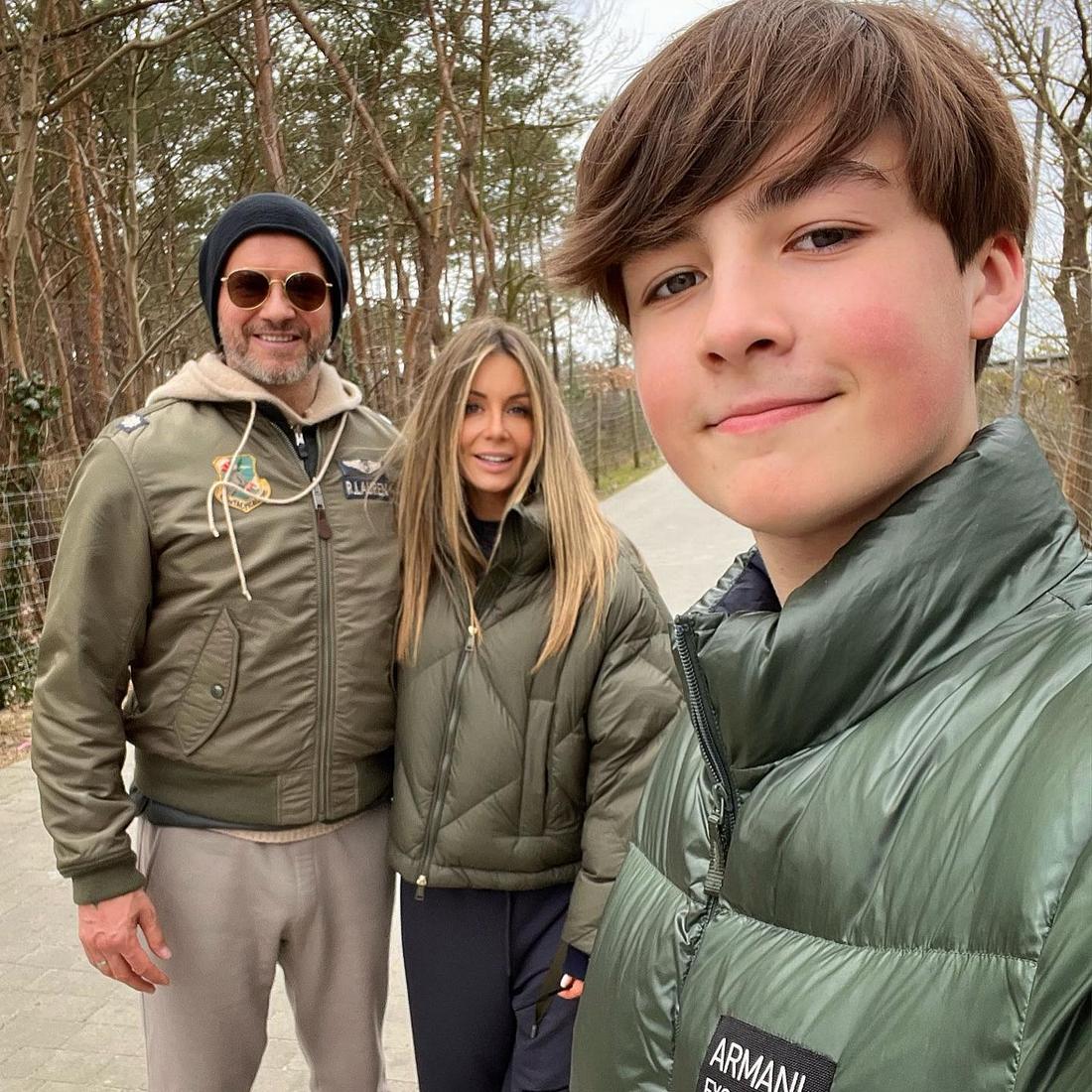 Małgorzata Rozenek ze Stanisławem, fot. Instagram