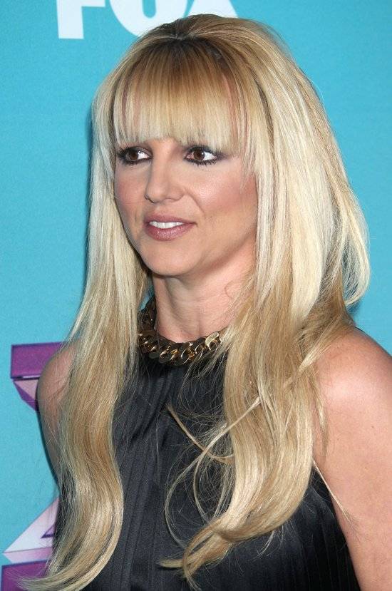 Britney Spears podczas finału X Factor