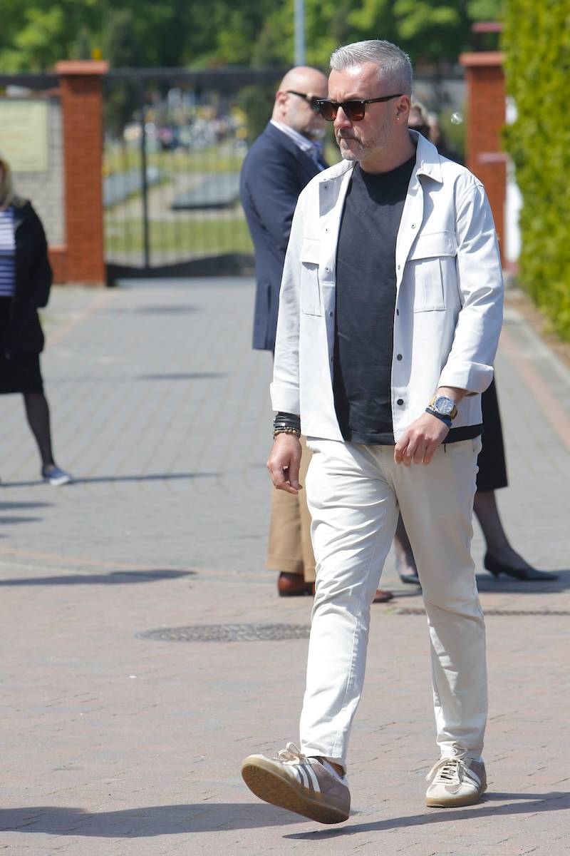 Tłumy gwiazd na pogrzebie Tomasza Jakubiaka. Wojciech Modest, Patrycja Markowska z mężem, Jagna Niedzielska…