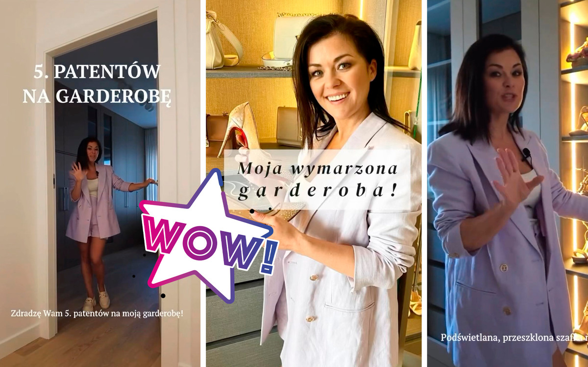 Kasia Cichopek pokazała swoją ogromną garderobę. Fani: “Paulina Smaszcz płakała jak to oglądała” (FOTO)