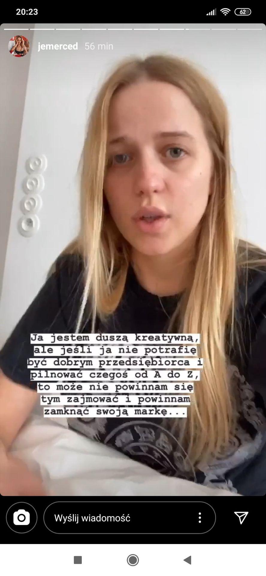 Jessica Mercedes o aferze z marką Veclaim