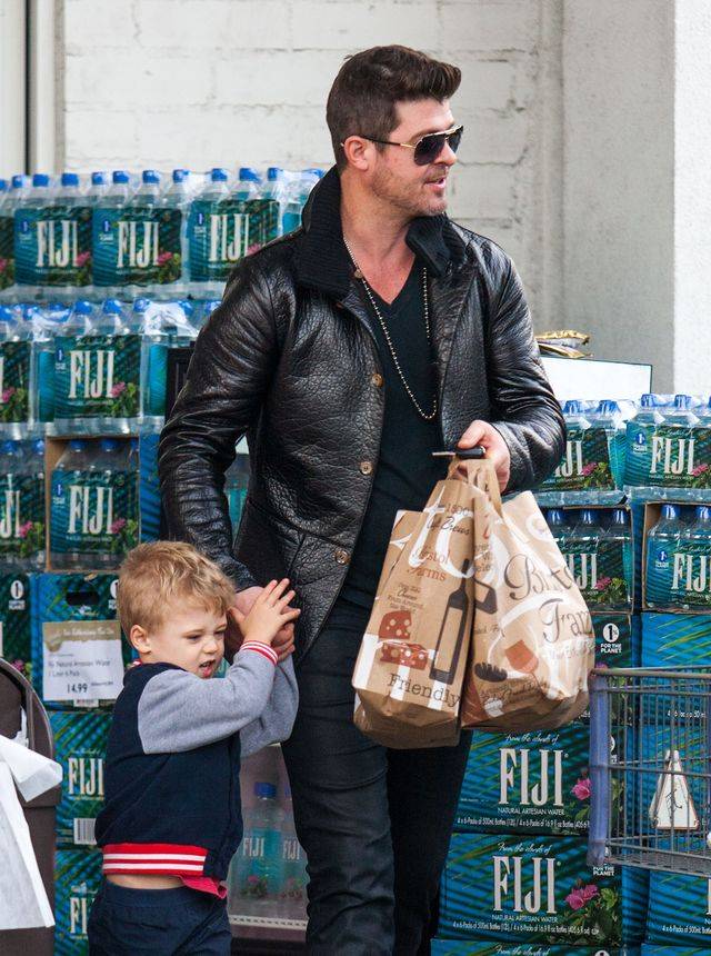 Robin Thicke z synem Julianem