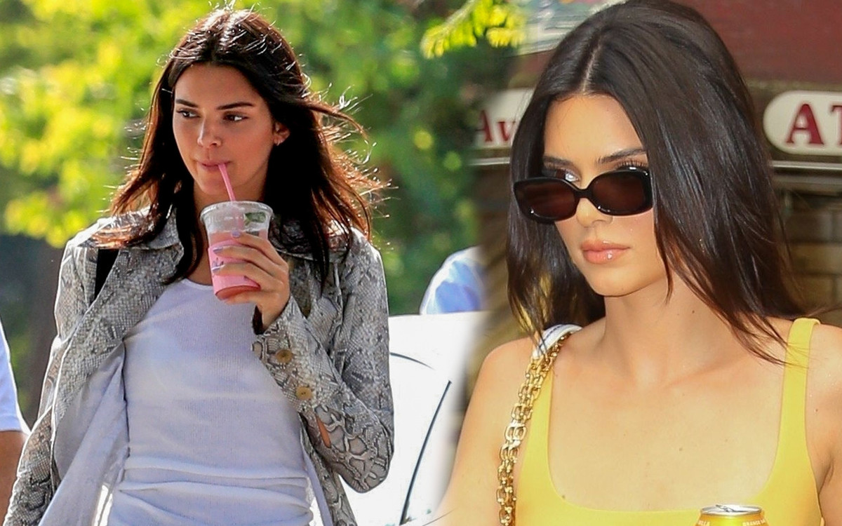 Kendall Jenner na spacerze popija napój uwielbiany przez wszystkie zagraniczne gwiazdy! (FOTO)