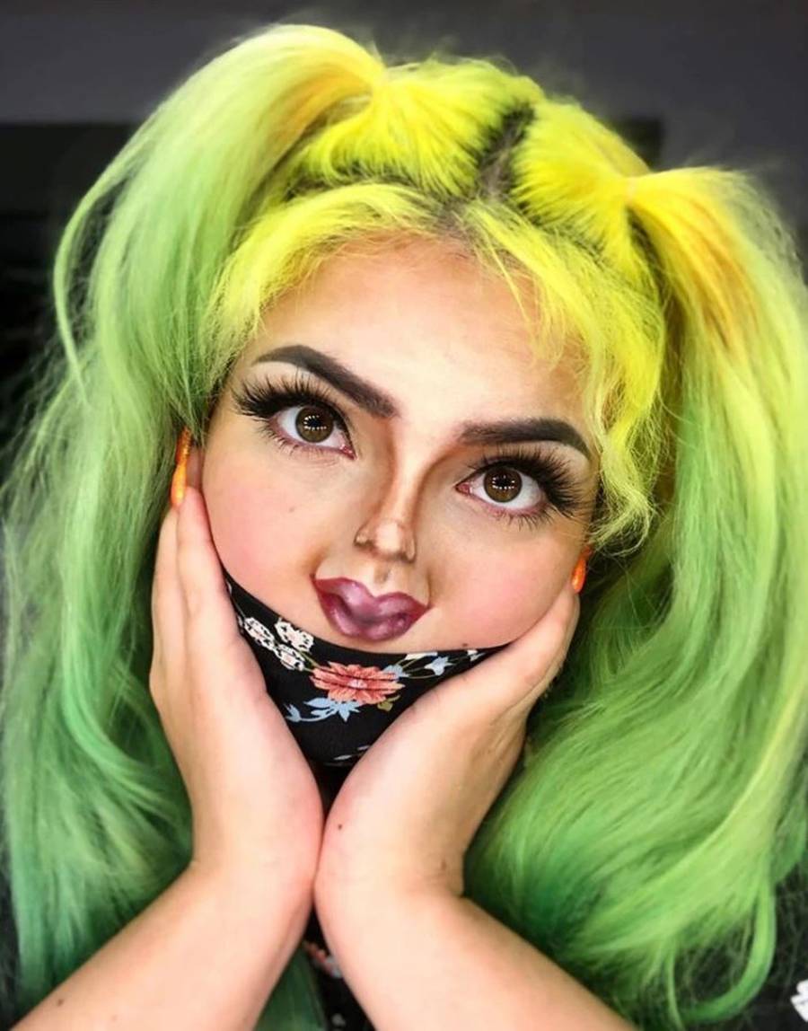 Makijaż ze złudzeniem optycznym podbija sieć