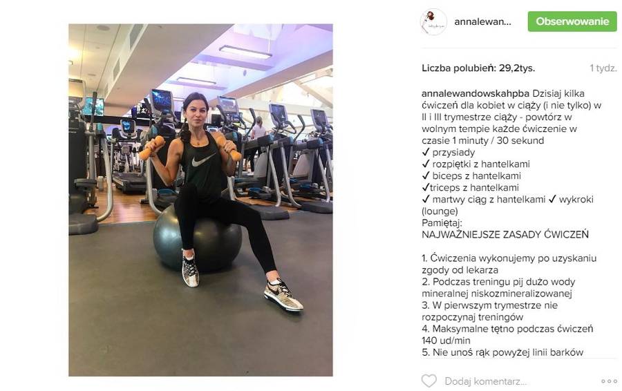 Anna Lewandowska wpadła na pomysł, który zaniepokoił fankę