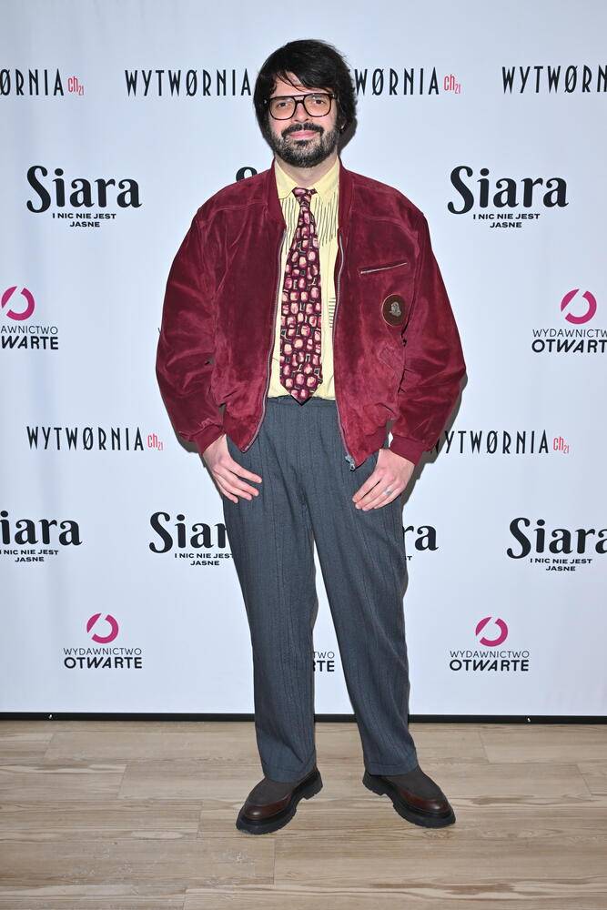 Aleksander Rewiński na premierze biografii Rewińskiego, fot. KAPiF