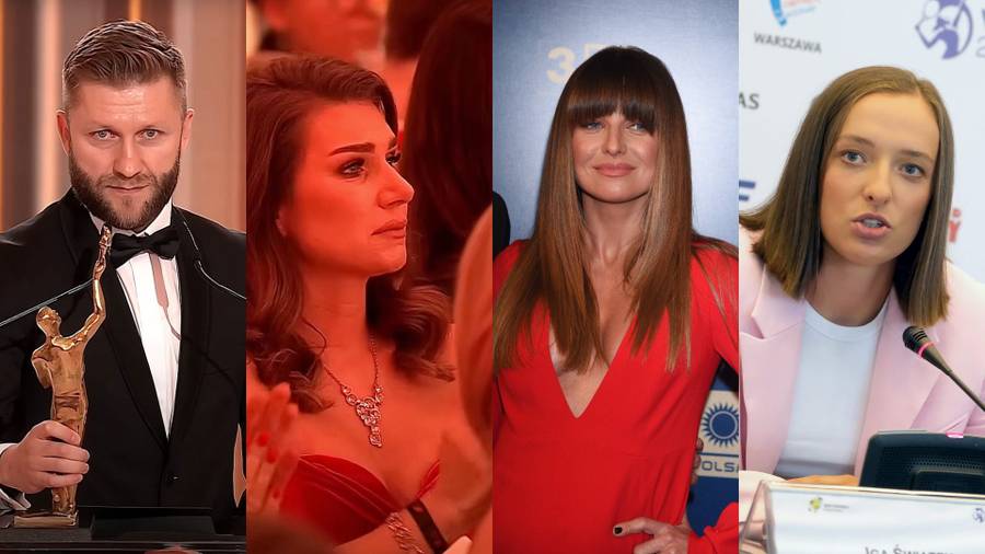 Wpadki i łzy na Gali Mistrzów Sportu. Lewandowska, Świątek, Błaszczykowski