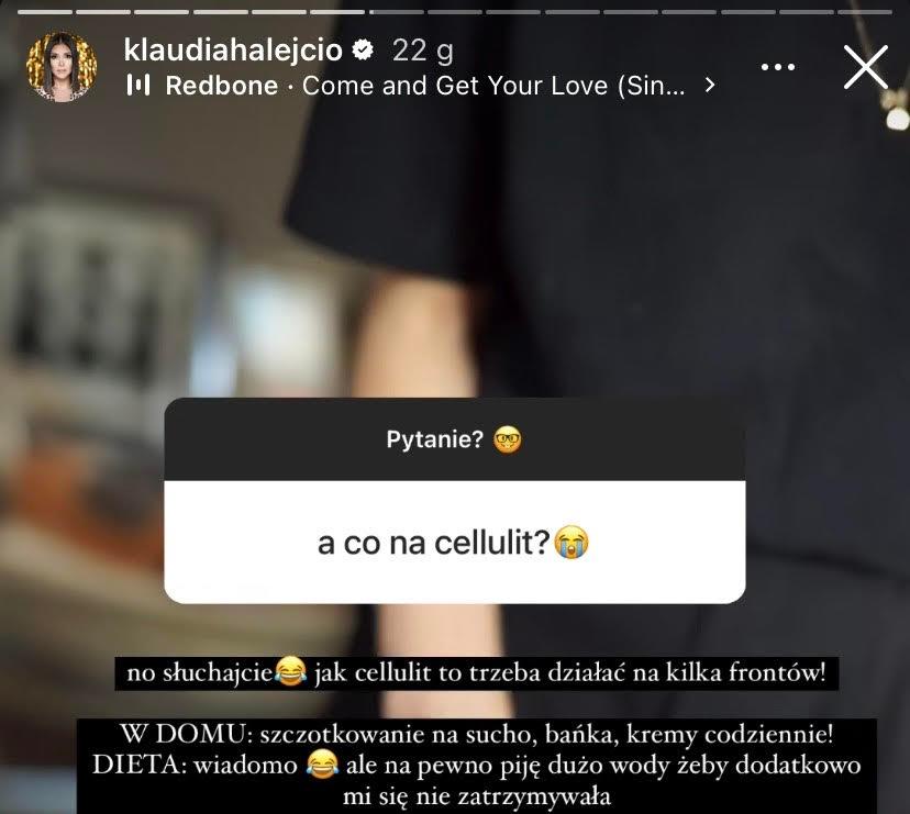 Zabiegi Klaudii Halejcio