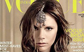 Victoria Beckham w Vogue India