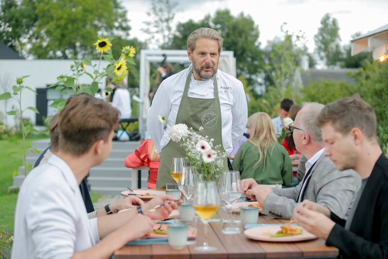 Wojciech Modest Amaro i Agnieszka Amaro zorganizowali przyjęcie na swojej FARMIE