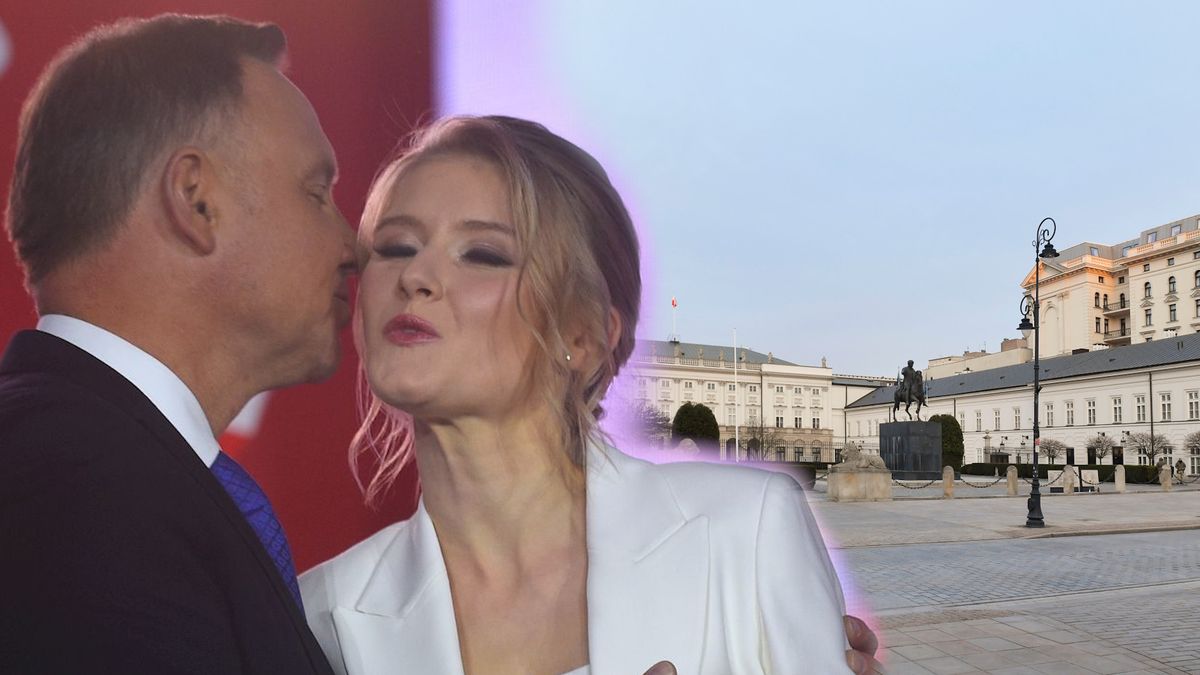 Andrzej Duda z córką