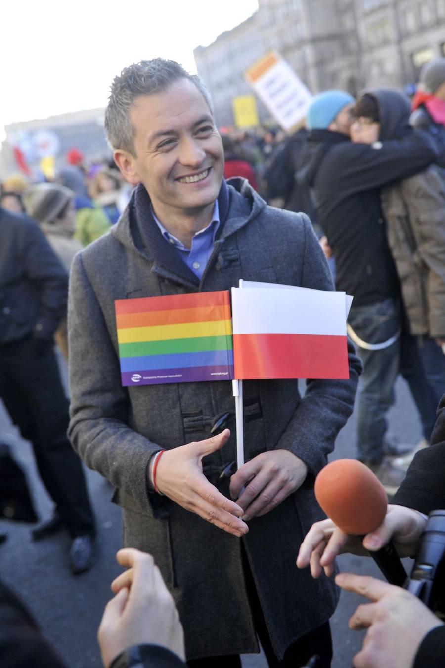 Robert Biedroń z gwiazdami – ulubieniec!