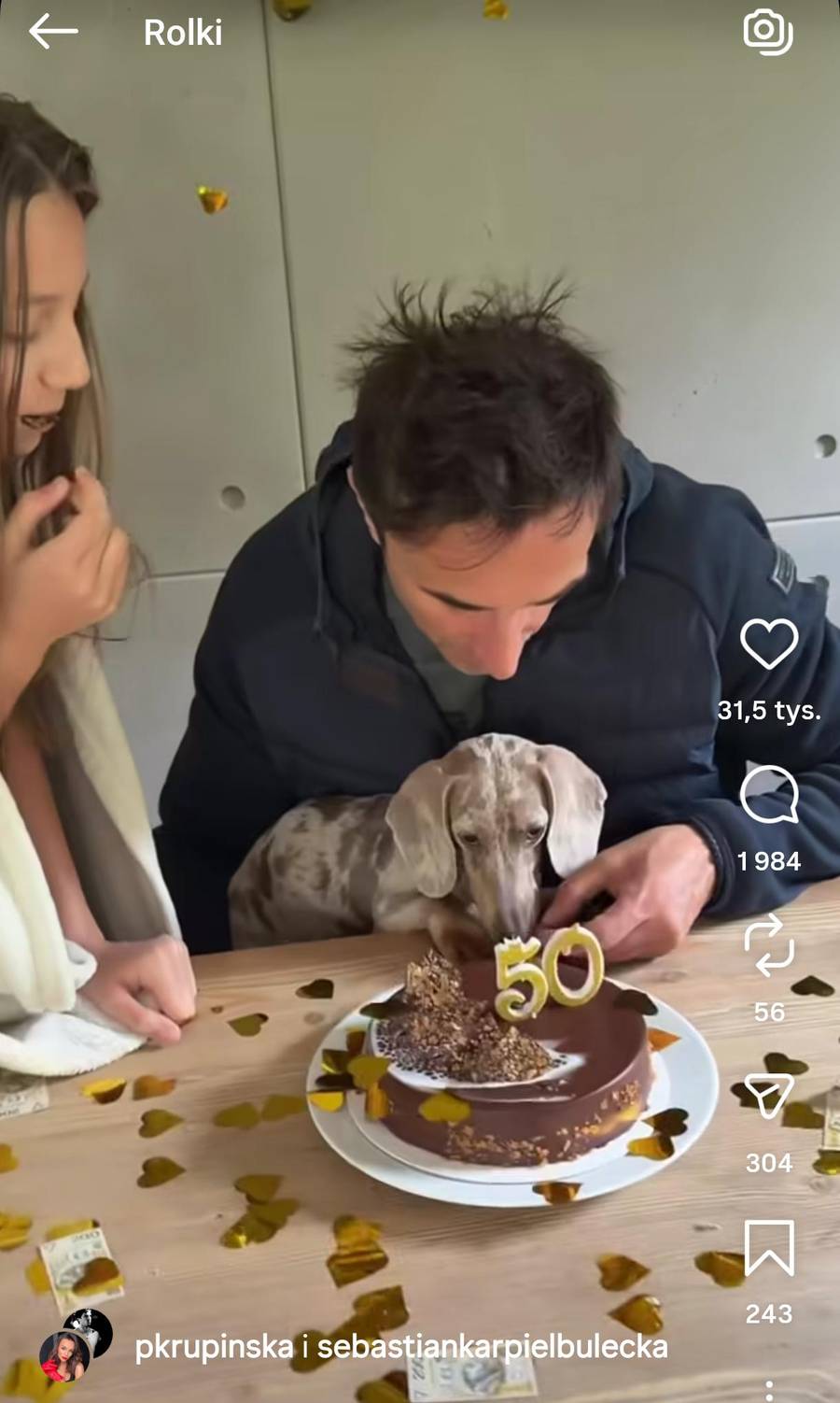 Sebastian Karpiel Bułecka obchodzi urodziny, fot. Instagram
