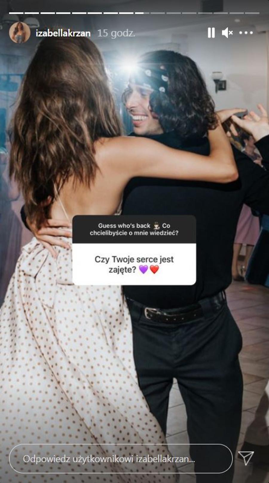 Izabella Krzan pokazała ukochanego.