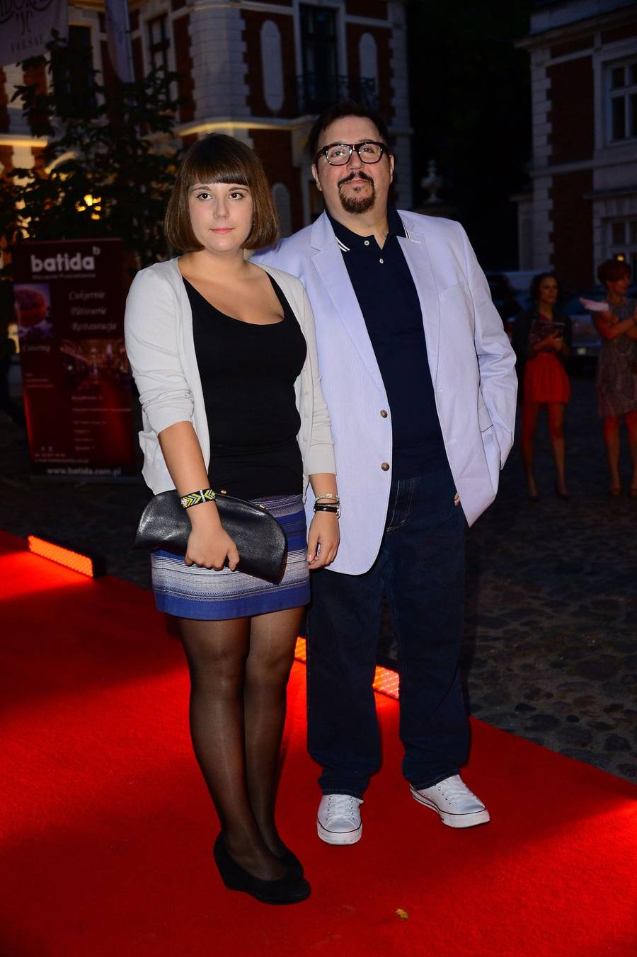 Dariusz Gnatowski z córką