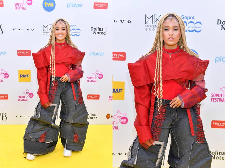 Gwiazdy na Sopot Festival: Beata Kozidrak ZAPOMNIAŁA SPODNI, Julia Wieniawa niczym Barbie (ZDJĘCIA)