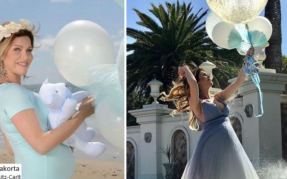 Kinga Korta wyprawiła baby shower niczym KARDASHIANKI (Instagram)
