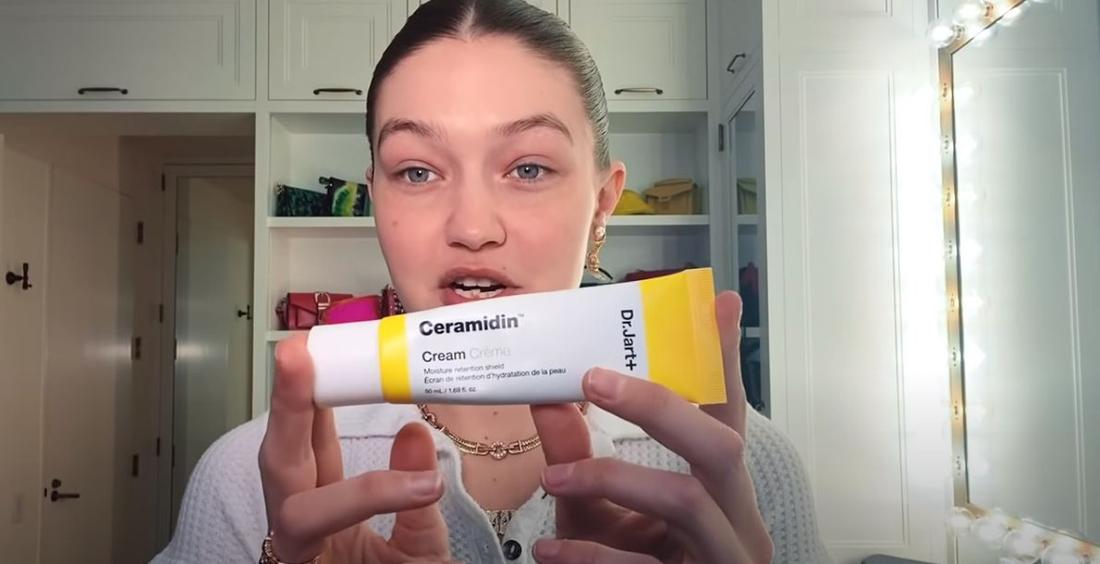 Gigi Hadid bez makijażu.