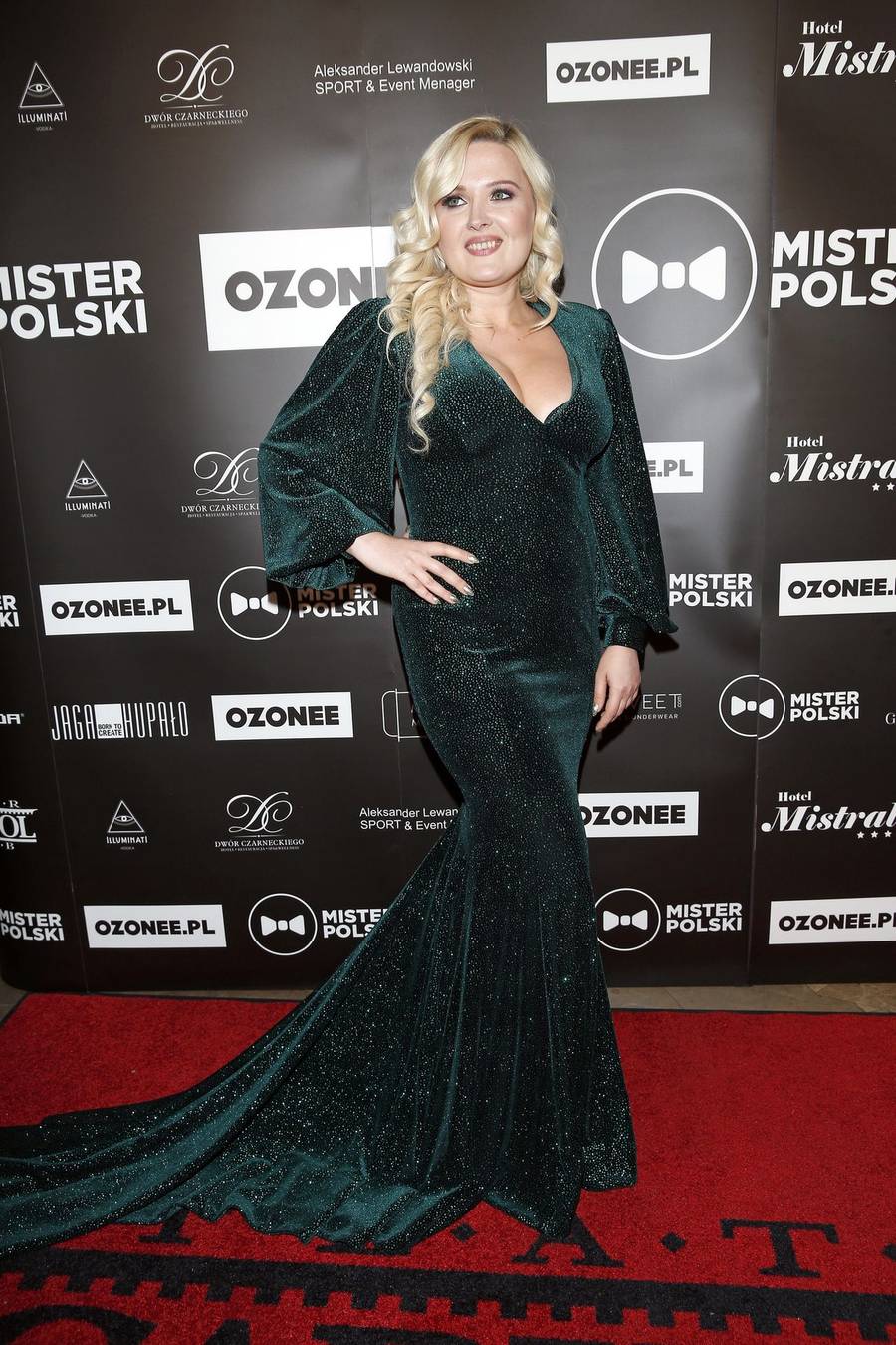 Gwiazdy i celebryci na ściance na wyborach Mistera Polski 2018