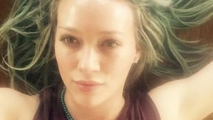 Hilary Duff już nie ma niebieskich włosów (Instagram)