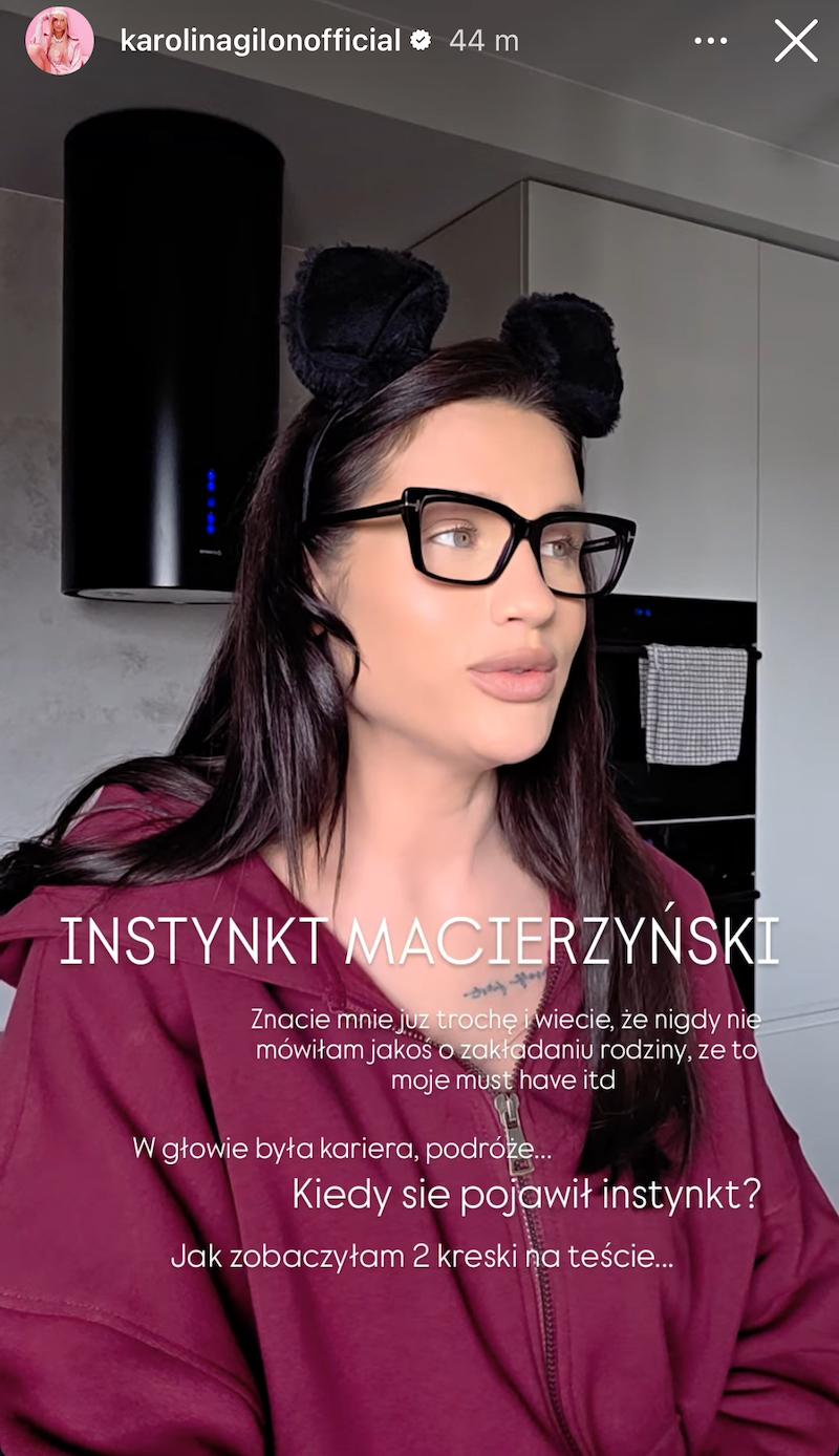 Karolina Gilon nie planowała macierzyństwa! ,,W głowie była kariera i podróże"