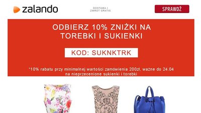 W Zalando rabaty na sukienki i torebki!