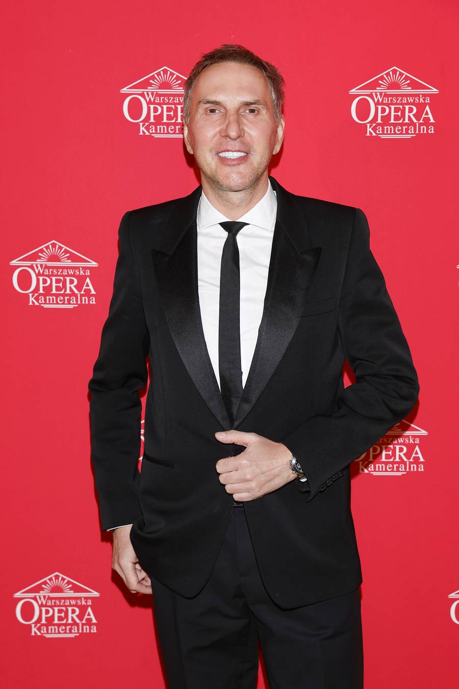 Krzysztof Gojdź na premierze "Balu w operze"