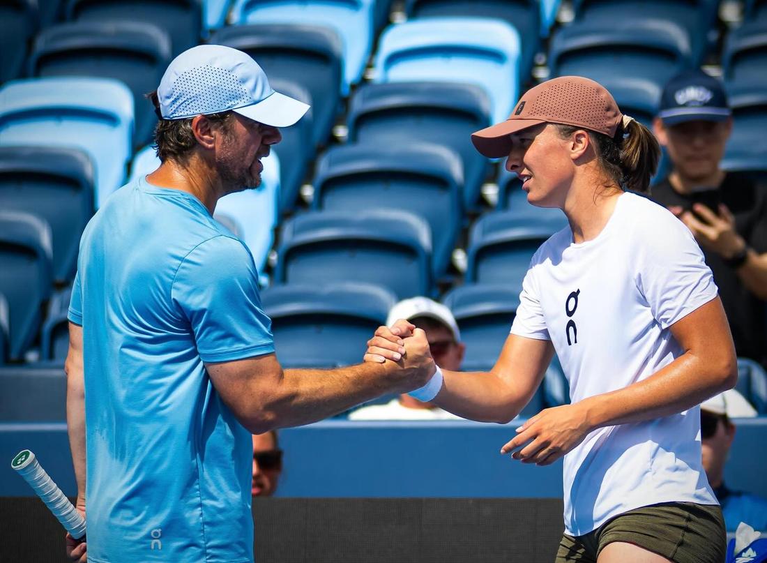 Iga Świątek kończy współpracę z trenerem, fot. Instagram