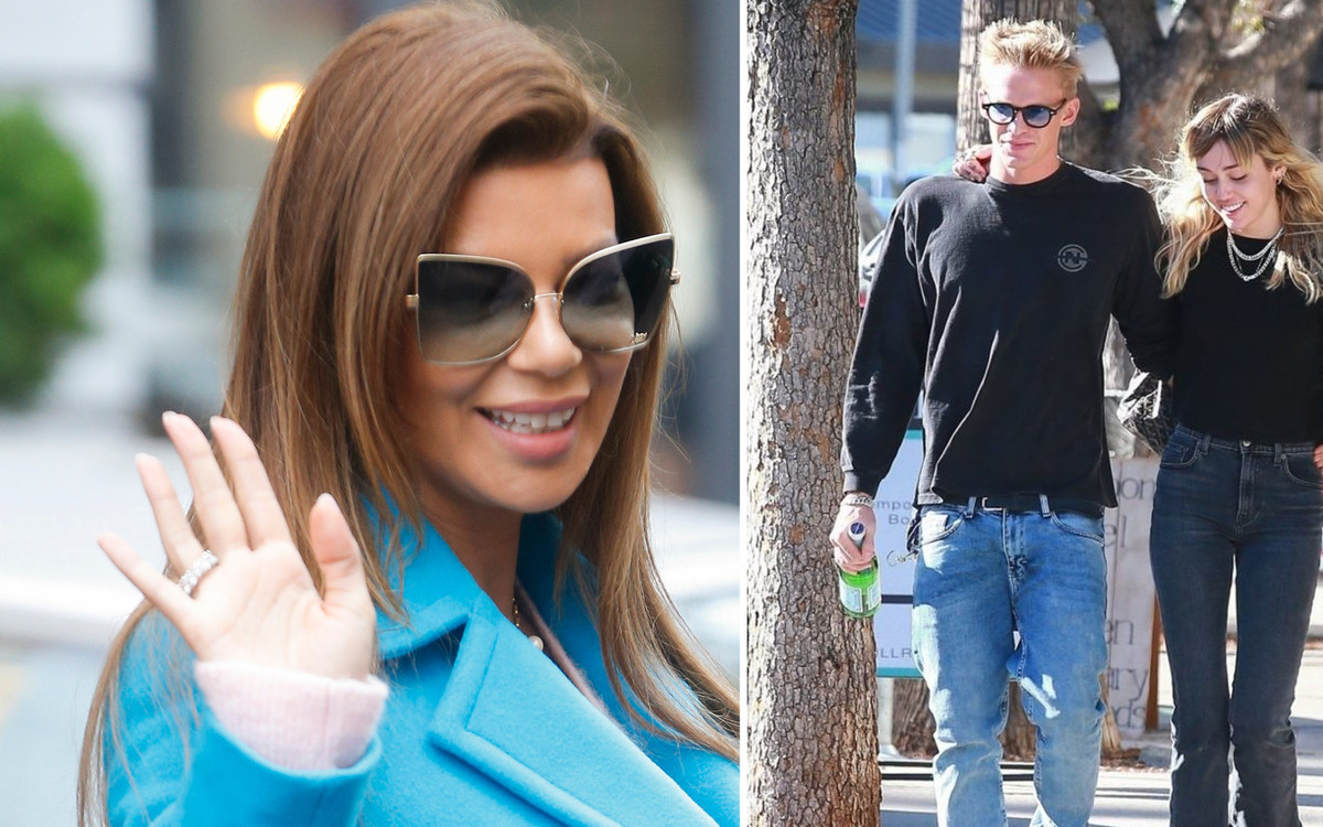 Edyta Górniak przytula Miley Cyrus – polska diva spotkała się z amerykańską gwiazdą i jej chłopakiem (Instagram)