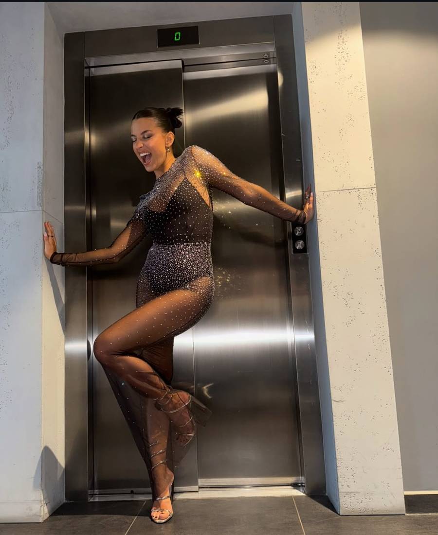 Julia Wieniawa całą w cekinach na "Mam Talent", fot. Instagram