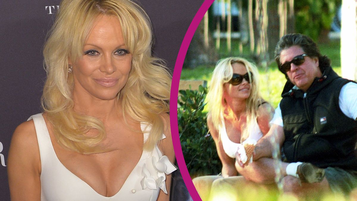 Pamela Anderson, Jon Peters/fot. Forum