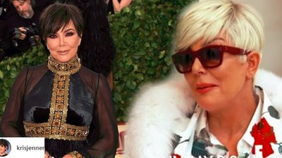Dramat! Kris Jenner na Met Gali udawała… STRUSIA i łazienkowy dywan!