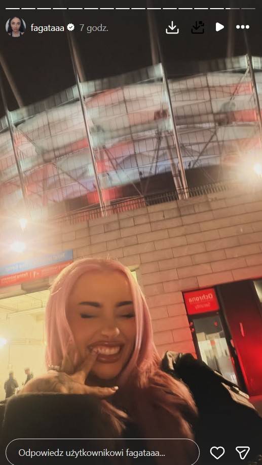 Doda i Fagata dały show na koncercie Maty, fot. Instagram