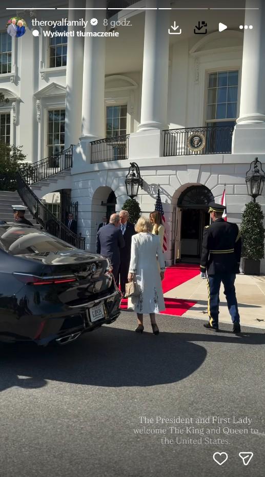 Wpadka Kamili u Donalda Trumpa, fot. Instagram