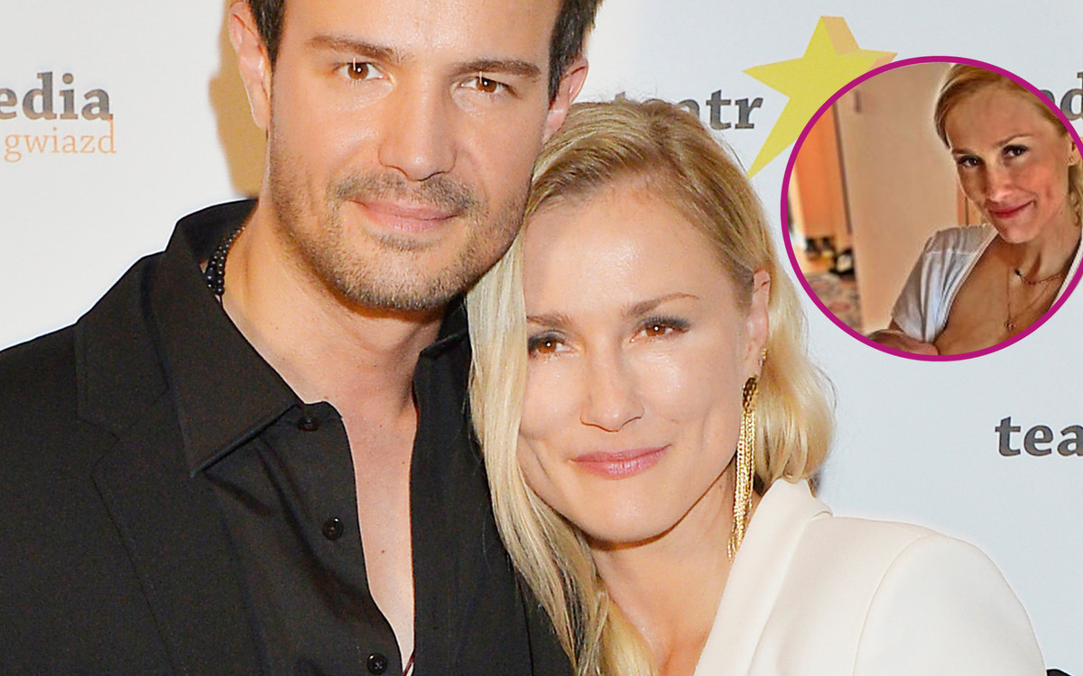 Sylwia Juszczak na Instagramie karmi piersią córkę Konstancję