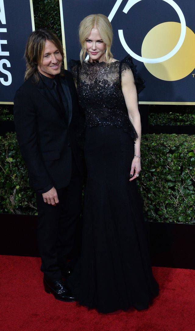 Złote Globy 2018 – gwiazdy w czerni na czerwonym dywanie