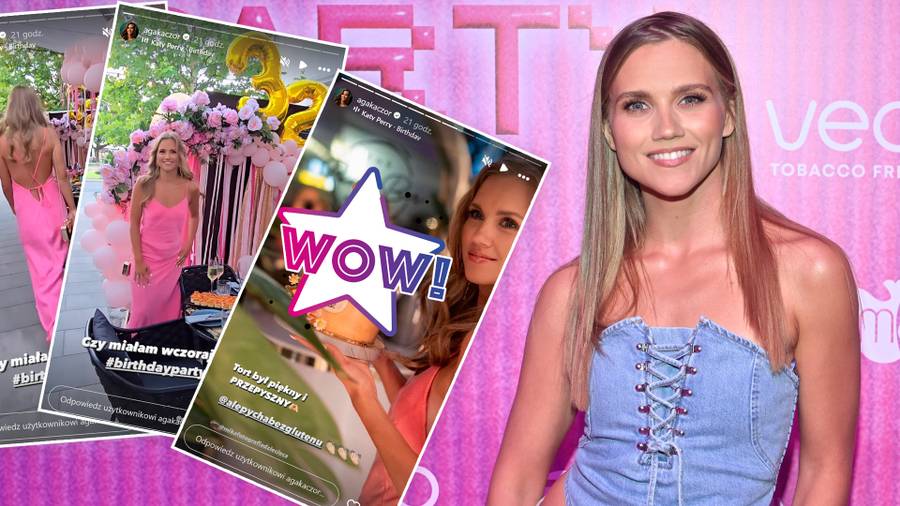 Tak Agnieszka Kaczorowska świętowała urodziny