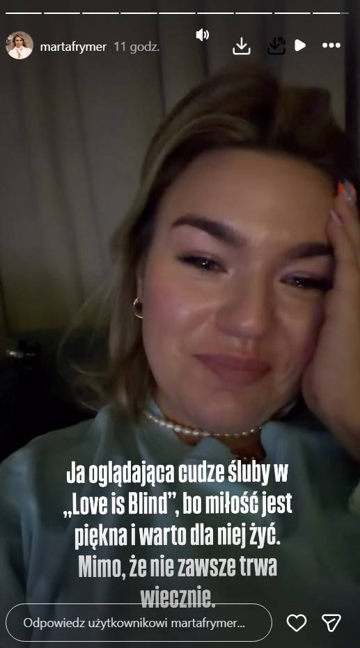 Marta Frymer, fot. Instagram