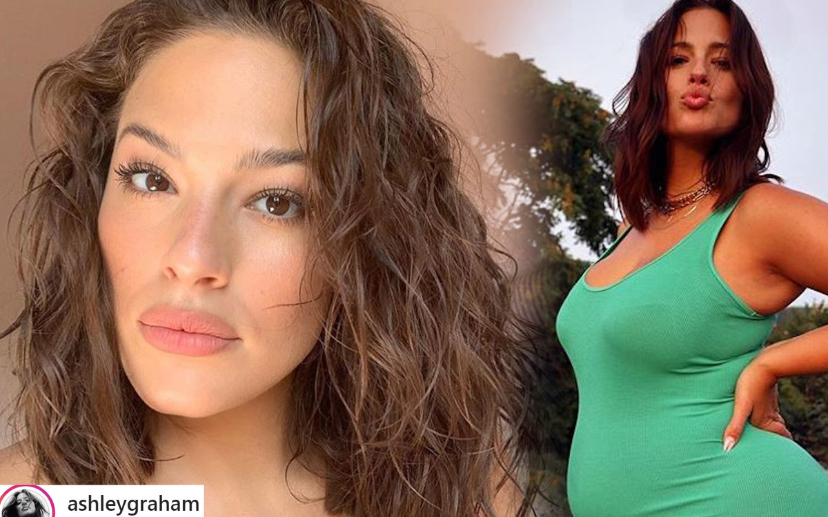Ashley Graham pokazała, jak zmieniło się jej ciało w CIĄŻY – zdjęcie może szokować